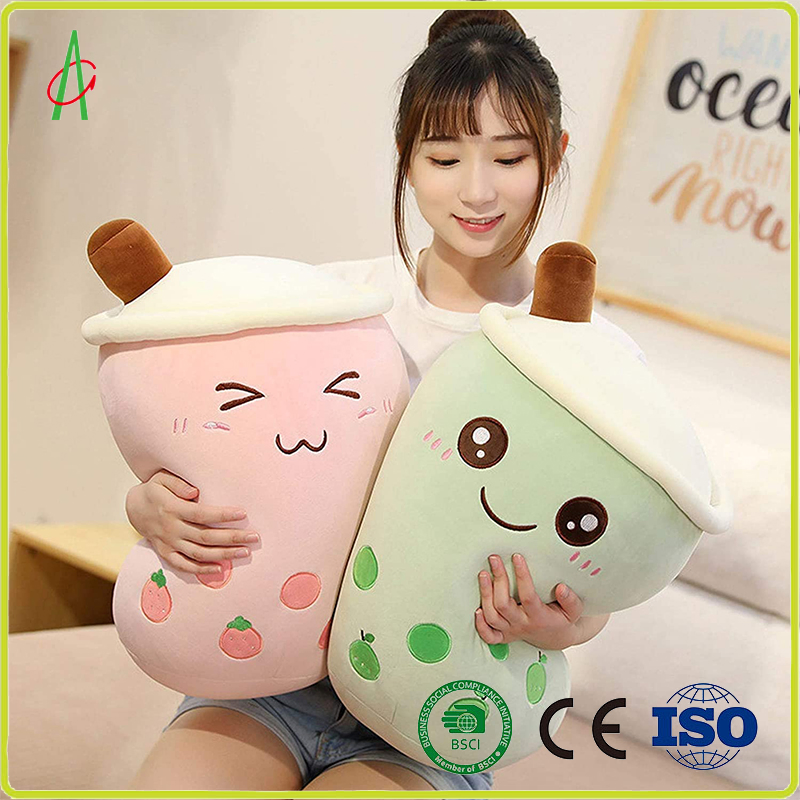 Venta caliente lindo suave animal juguete de peluche personalizado en forma de taza para bebés