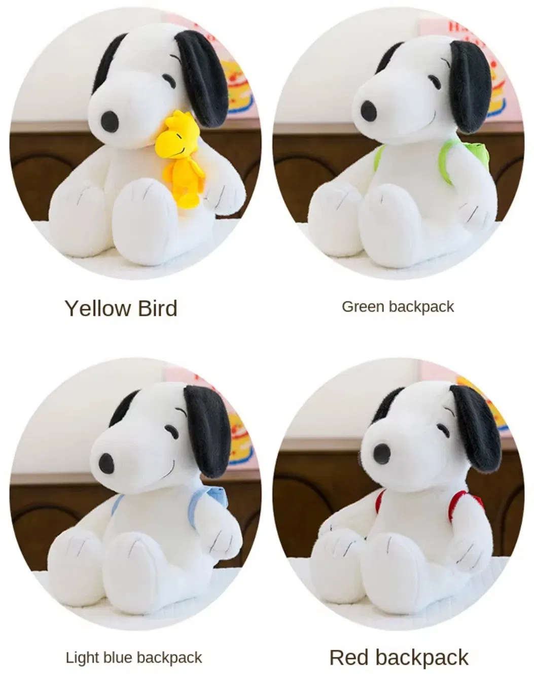 Juguetes de peluche de perro, muñecos de máquina de garra, regalos para niños, juguetes de peluche de personajes de dibujos animados, animales de peluche de perro para niños y niñas