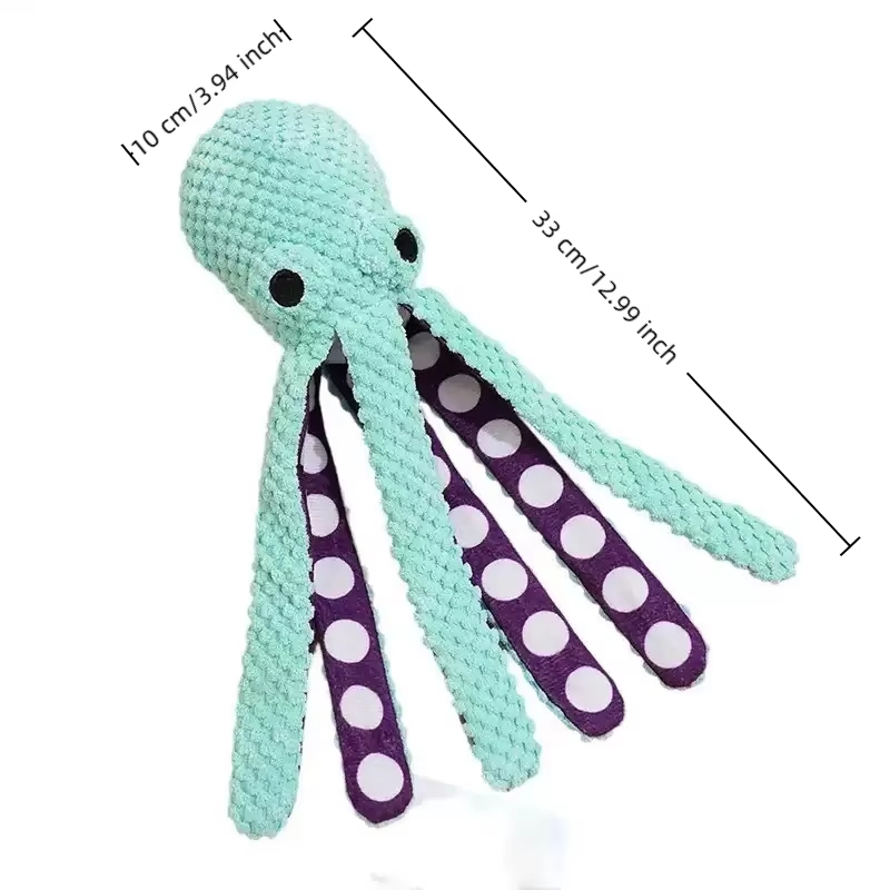 Precio de fábrica OEM Juguetes de peluche duraderos y chirriantes para perros, juguetes para masticar para perros pequeños, medianos y grandes