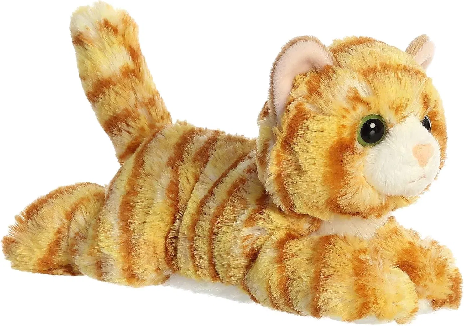 Ibay Adorable Mini Lindo Gato Jengibre de Peluche Juguete Listo para Aventuras Juguetonas para Niños de Todas las Edades, Niños Pequeños, Adultos y Familias Naranja 8 Pulgadas