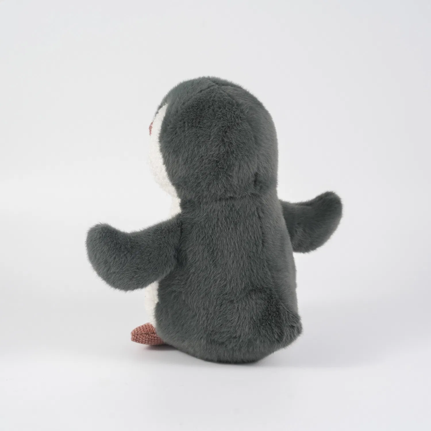 Fábrica de peluches de pingüinos personalizada al por mayor, popular, lujoso y suave juguete de peluche para bebés