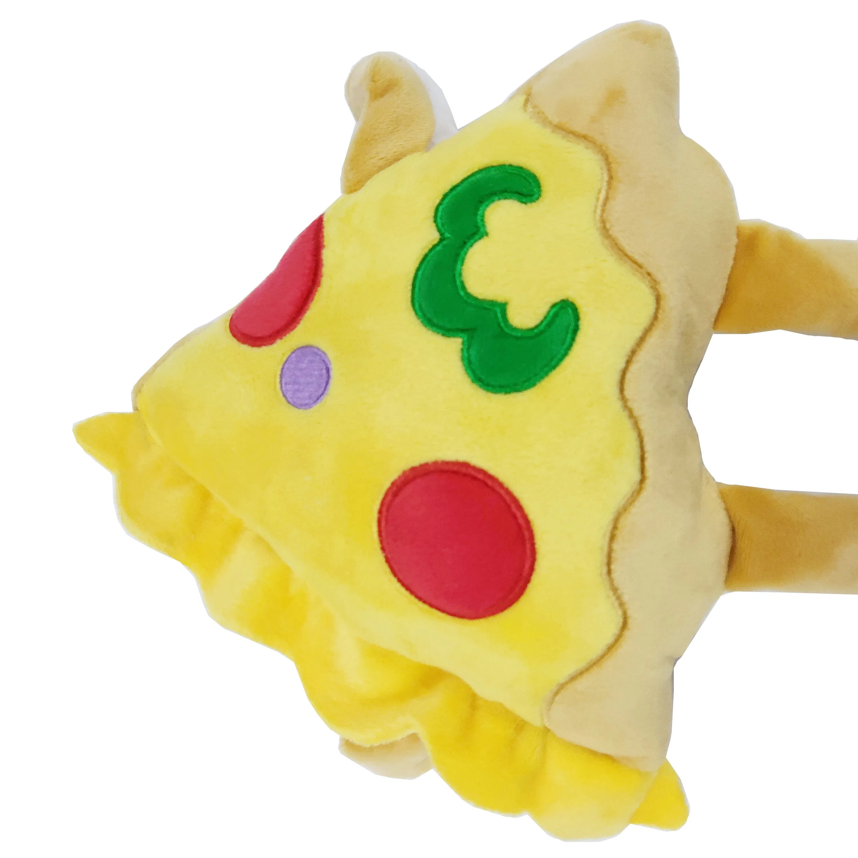 Ventas Calientes Bonito Juguete de Peluche de Comida para Mascotas Pizza Masticar Oler Esconder Juguetes Educativos para Perros
