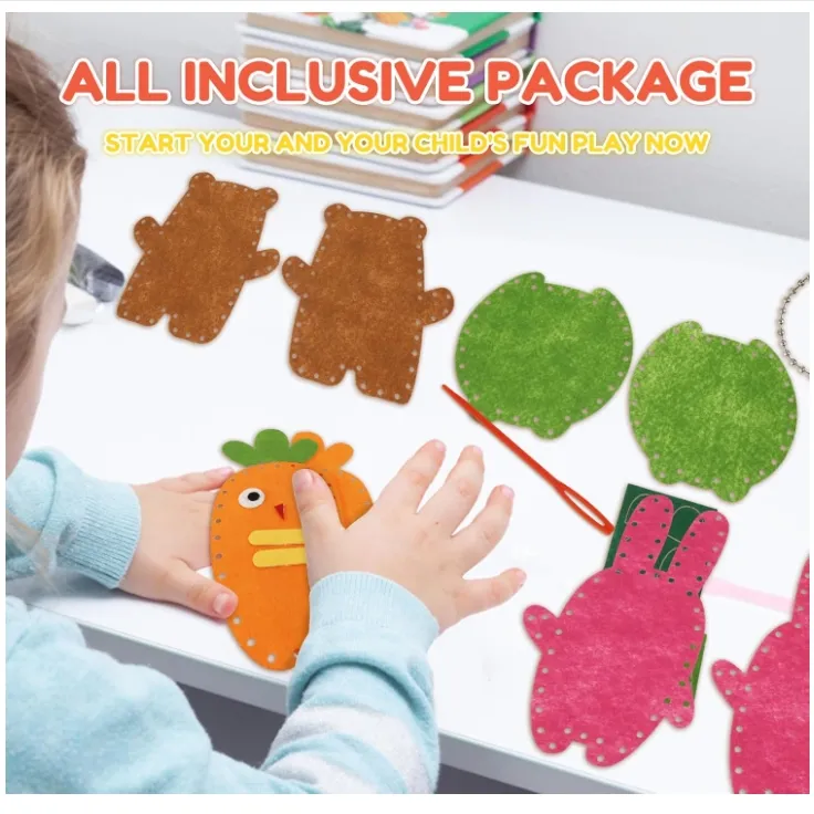 Kit de costura infantil de animales del bosque 5