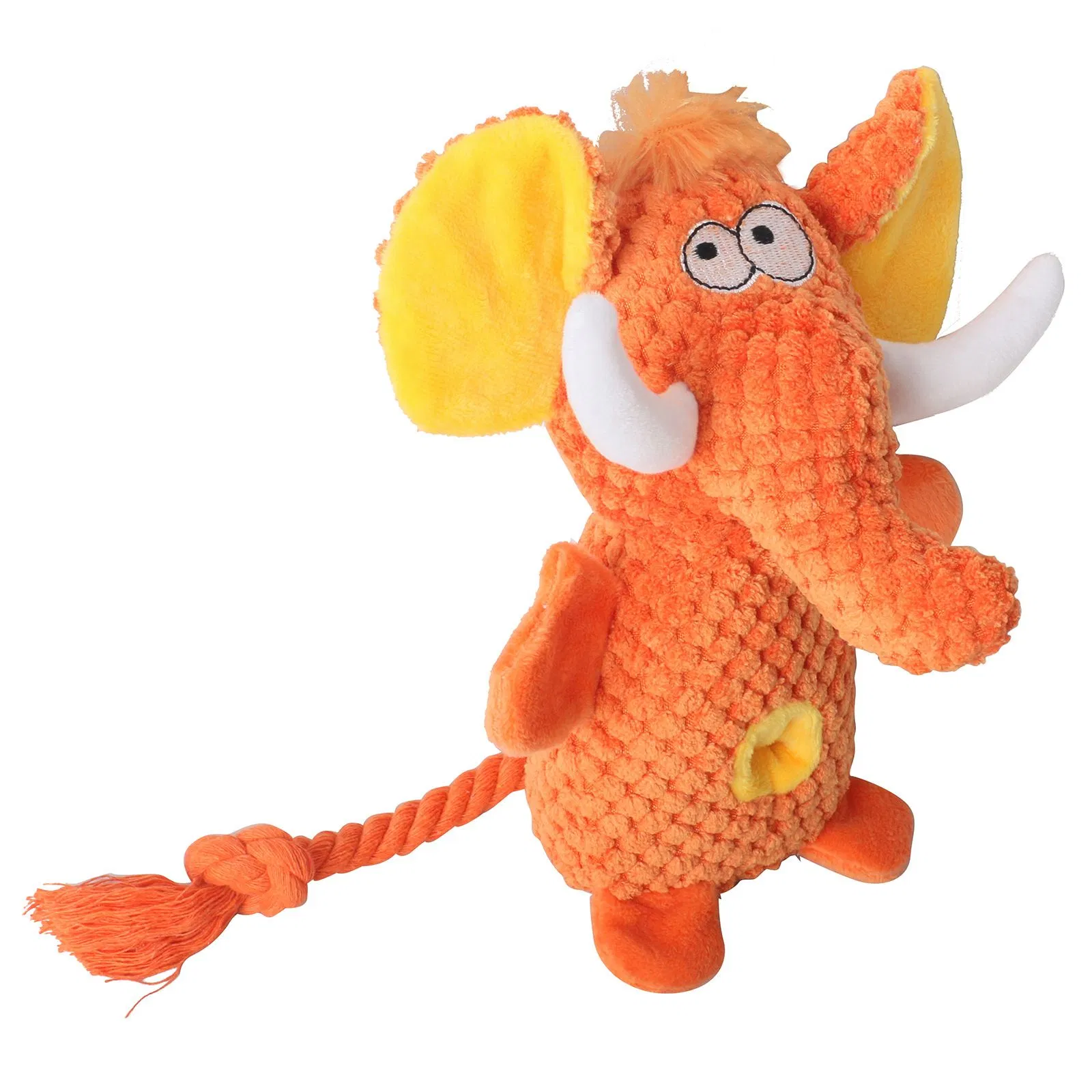 Juguete de perro de peluche Snuffle Elephant suave, interactivo y chirriante con golosinas ocultas, diseño personalizado OEM para entrenamiento y diversión