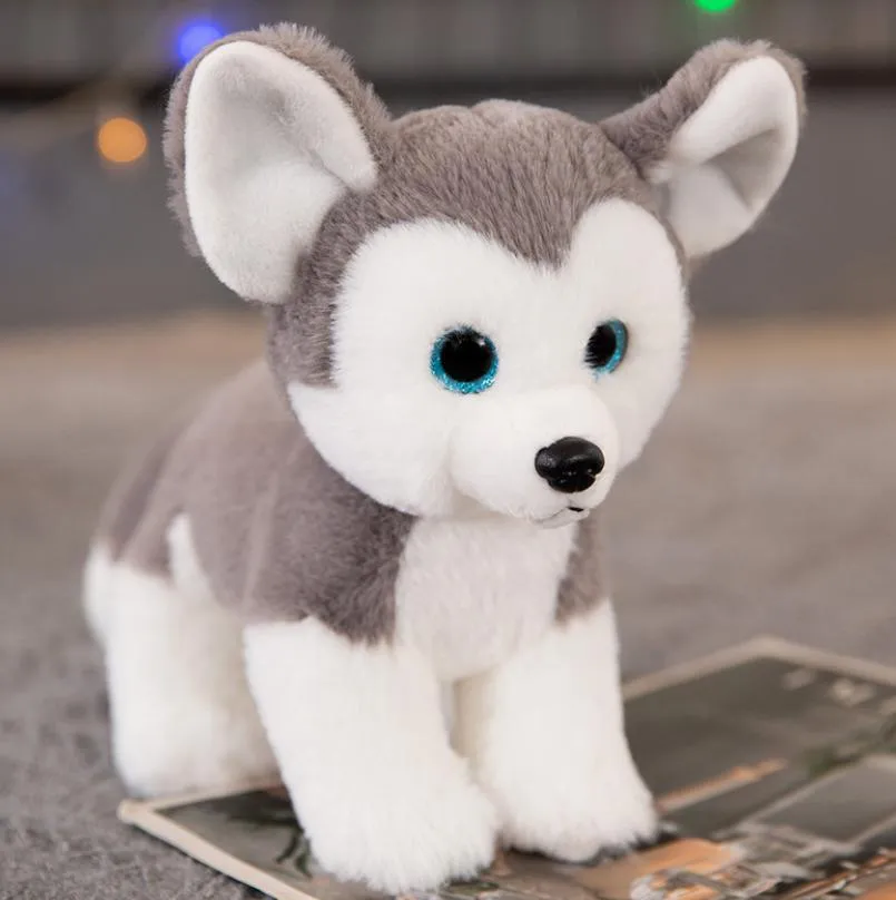 Juguetes de peluche personalizados de perro cachorro eléctrico musical que camina y ladra