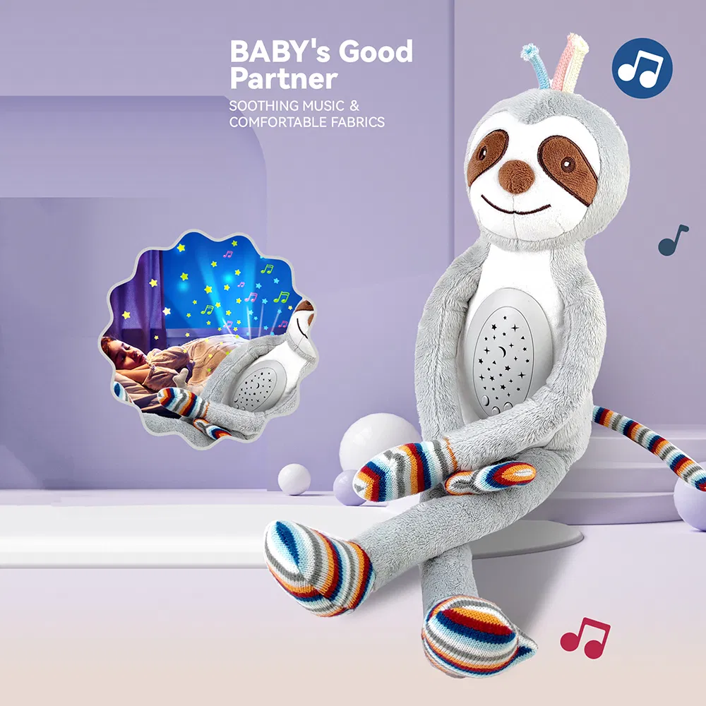 Juguetes de Tambor de Peluche con Luces y Música