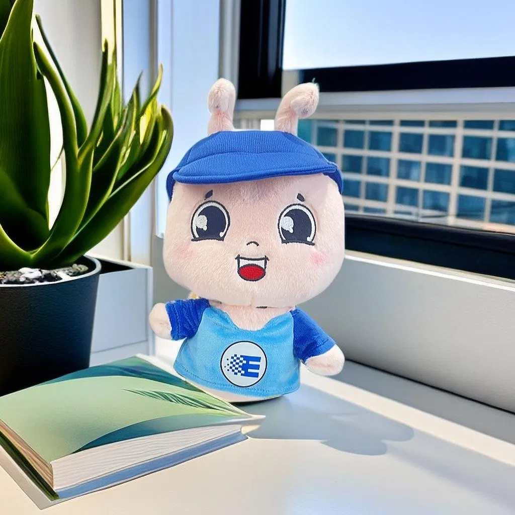 Juguete de peluche caracol detalles