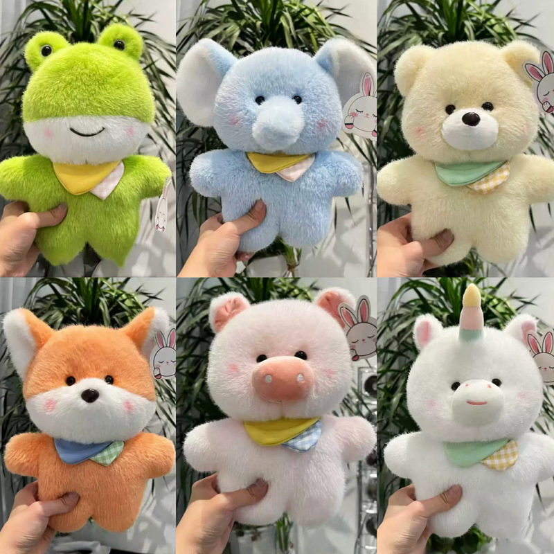 Juguete de felpa de algodón orgánico 8-Inch muñeca de peluche mini suministro al por mayor OEM