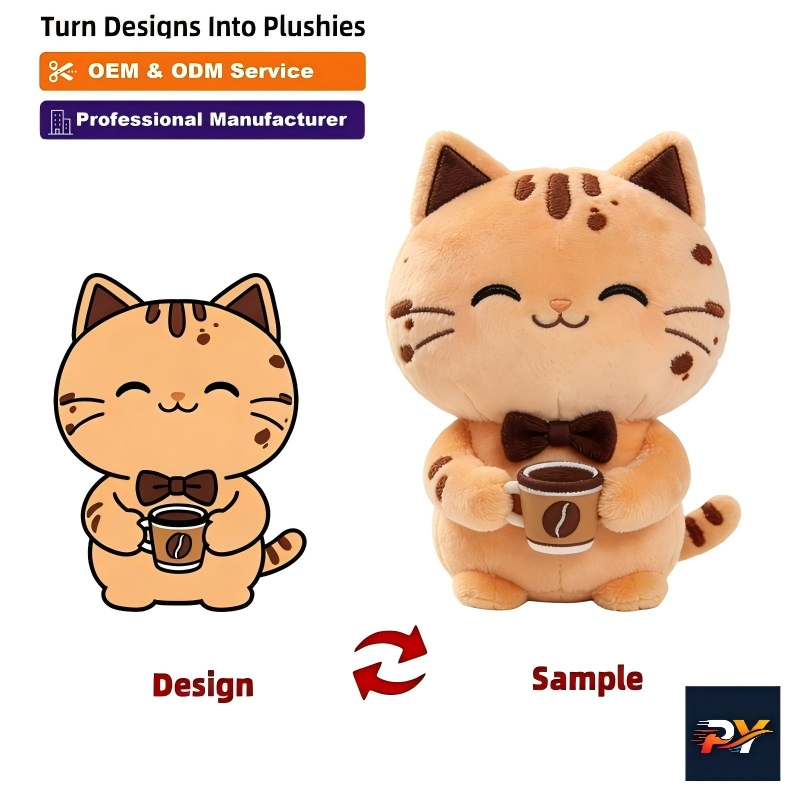 Animal de peluche de dragón monocular de algodón orgánico súper suave con relleno de algodón PP, juguete para aliviar el estrés