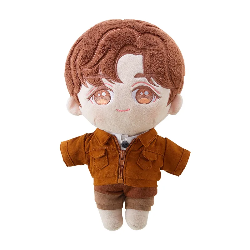 Diseño de muñeca Ldol de algodón orgánico personalizado, juguete de peluche de mascota lindo