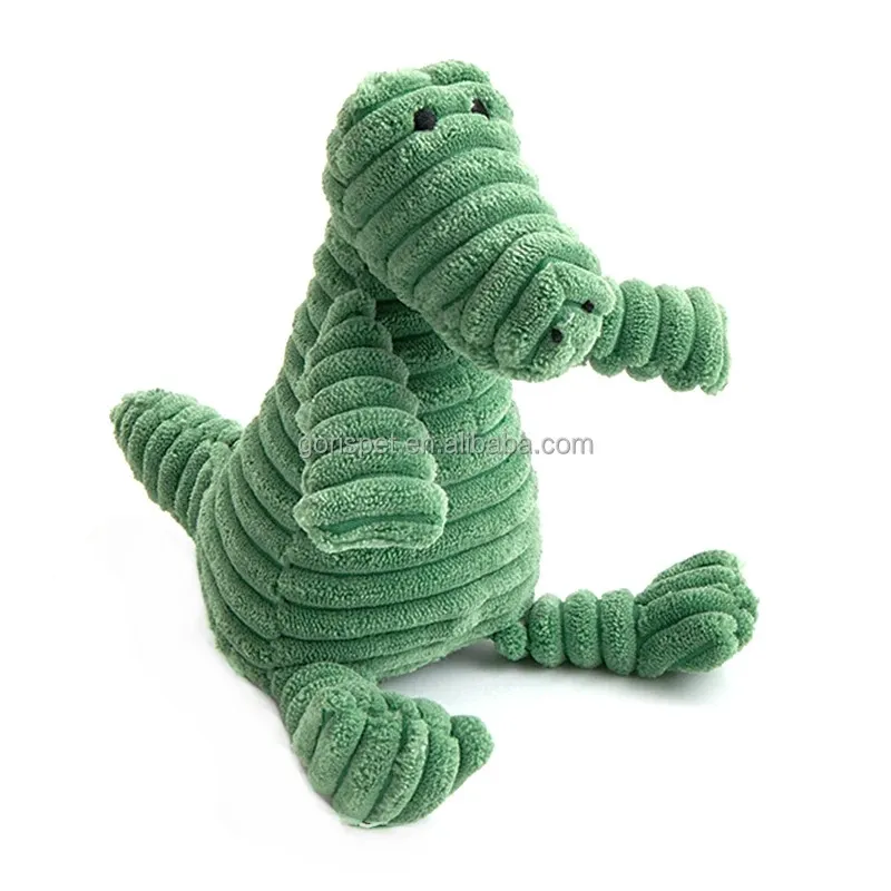 Juguete de masticar de lujo para perros, indestructible, interactivo, de peluche con sonido, juguete divertido en forma de animal para la limpieza dental