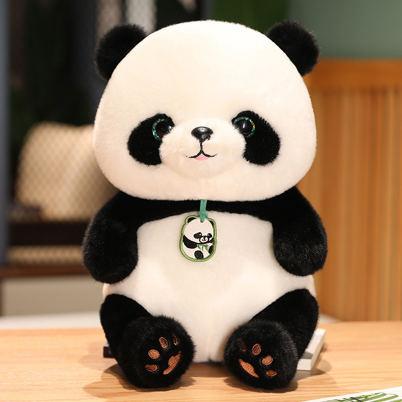 Adorable gran peluche gigante de panda mascota para niños