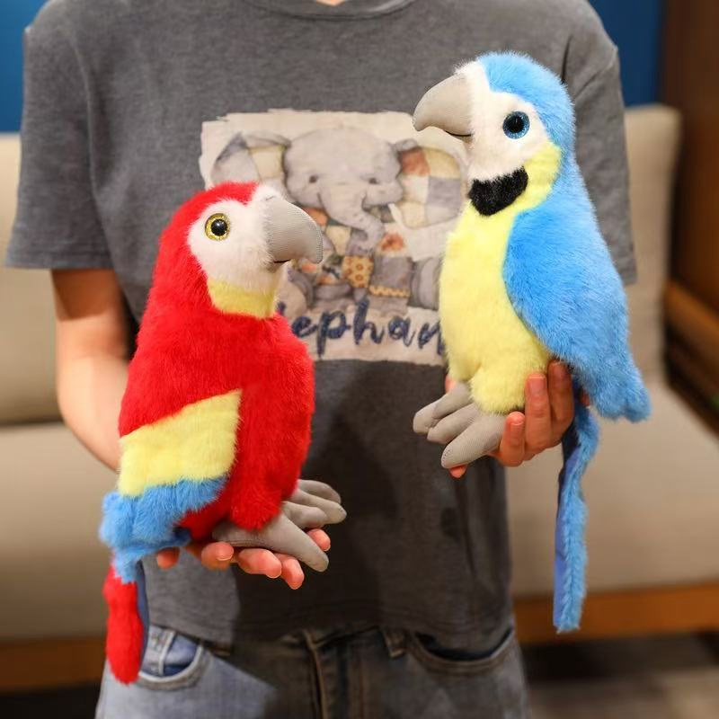 Ventas Directas de Fábrica Juguetes de Peluche Personalizados de Mini Loro