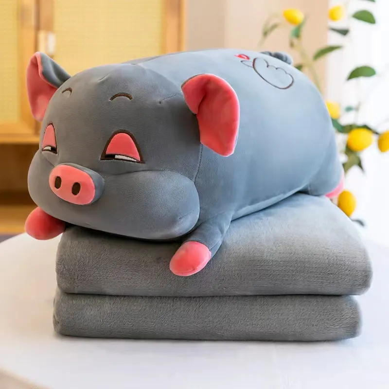 Almohada de diseño de hámster de manta juguetes de felpa caliente regalo personaje de dibujos animados
