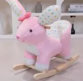 Juguete de silla de montar de caballo de madera educativa Montessori intelectual al por mayor, rompecabezas de bricolaje para bebés, niños y juguetes para niños