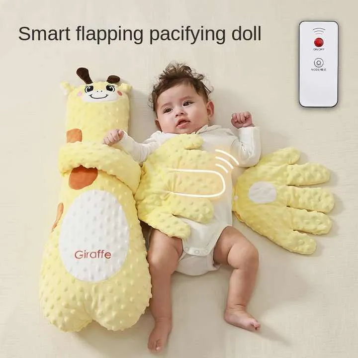 Pillow suave de felpa antiestrés para bebés