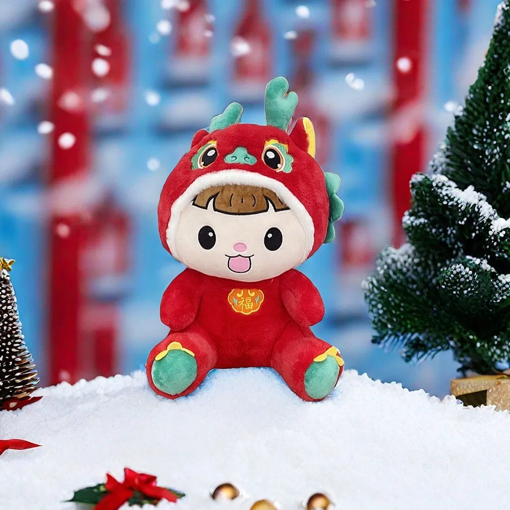 Regalo de festival de arte de peluches personalizados, animales de peluche suaves, venta al por mayor, juguetes de peluche promocionales a granel con logotipo de la empresa