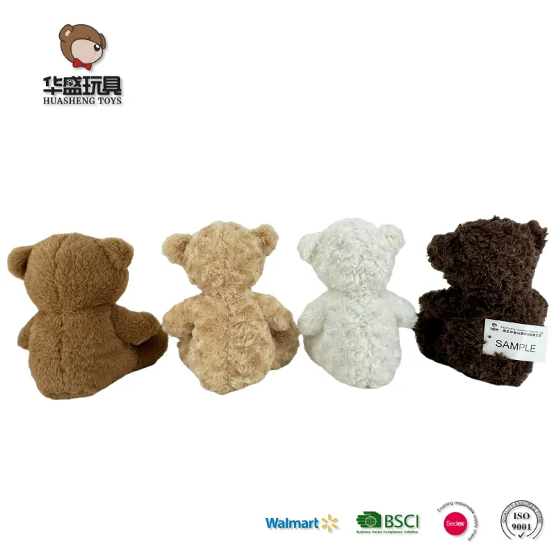 Oso de peluche blanco de 10 pulgadas