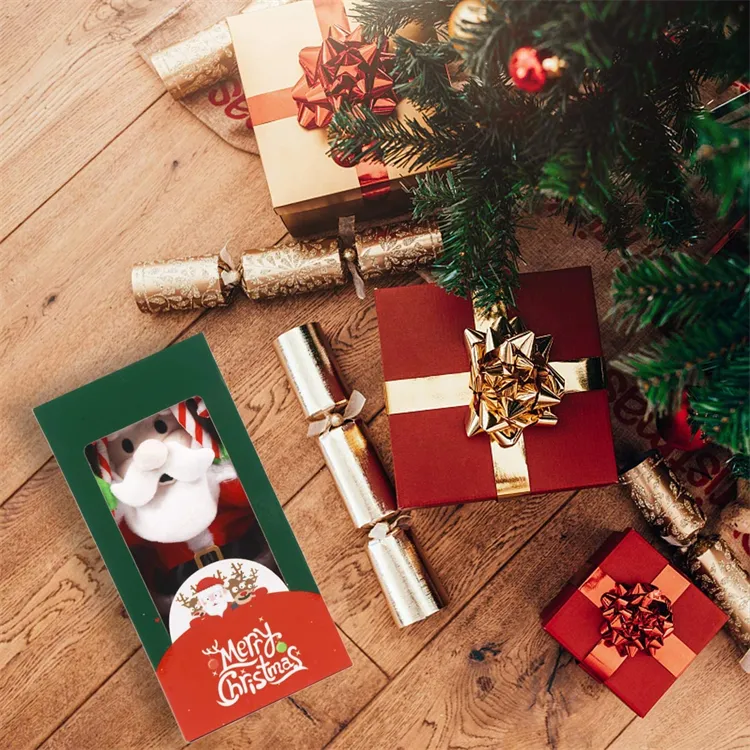 Navidad LED Papá Noel 14inches Animado Eléctrico de Peluche Juguetes Musicales de Regalo