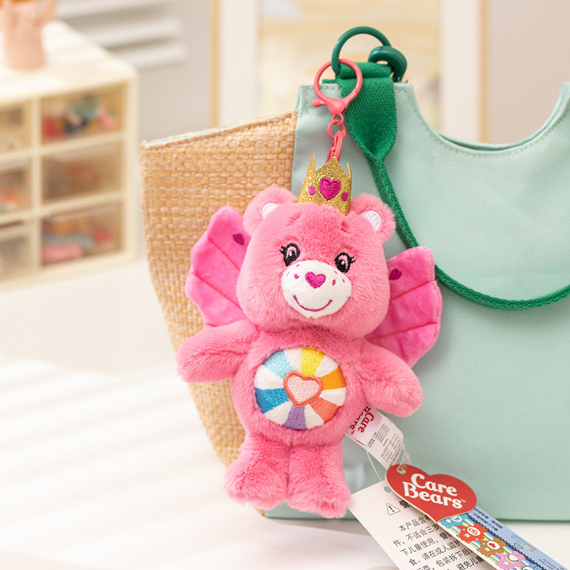 Llave de oso de peluche volador personalizado al por mayor, juguete, regalo para niños