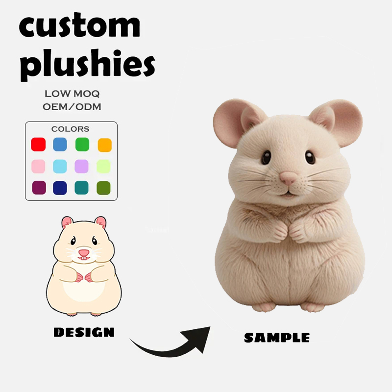 Muñeca de peluche personalizada de flores, bajo MOQ, figura de peluche suave para niños, regalo y coleccionables
