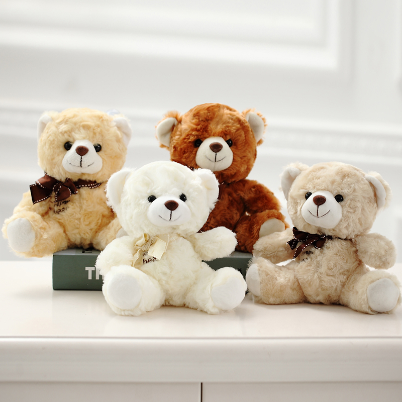 Juguetes de peluche personalizados al por mayor, ositos de peluche suaves y lindos, venta caliente de animales personalizados, oso de peluche marrón, juguete de peluche lindo, oso de peluche esponjoso para niños