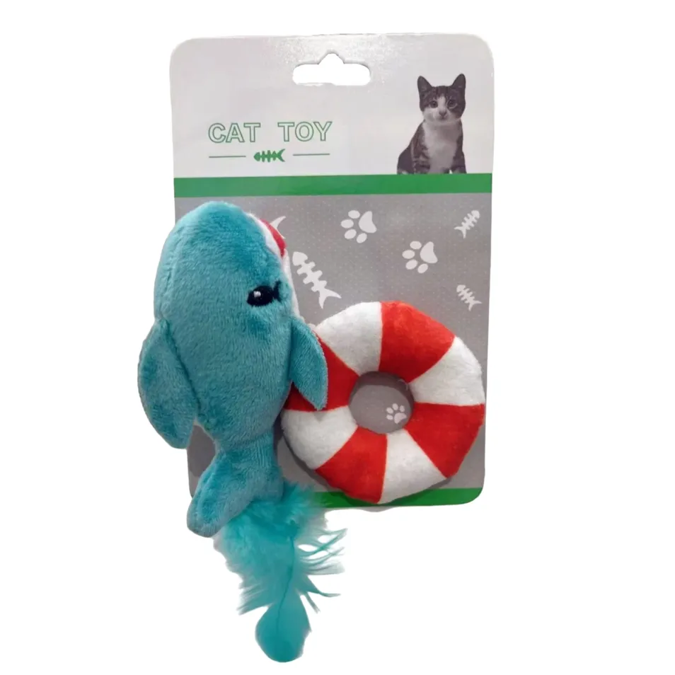 Juguete de felpa temático marino colorido para actividades de ocio interactivas