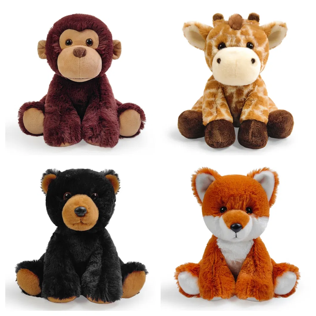 Estilo Animal Personalizado Al por Mayor Peluche Rabo Furry Triceratops Unicornio Caballo Muñeca para Niños