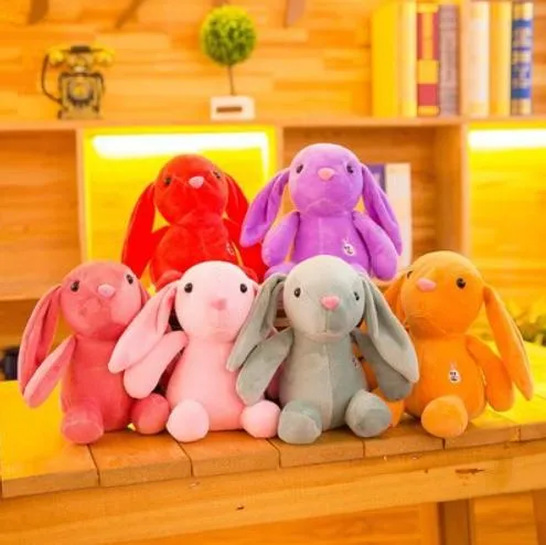 Juguete de peluche de máquina de garras super suave de cristal de 7/8/9 pulgadas