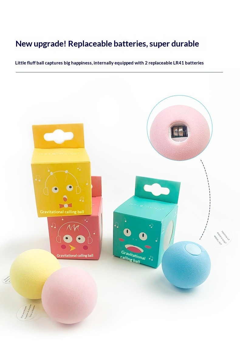 Juguete interactivo de peluche inteligente para gatos