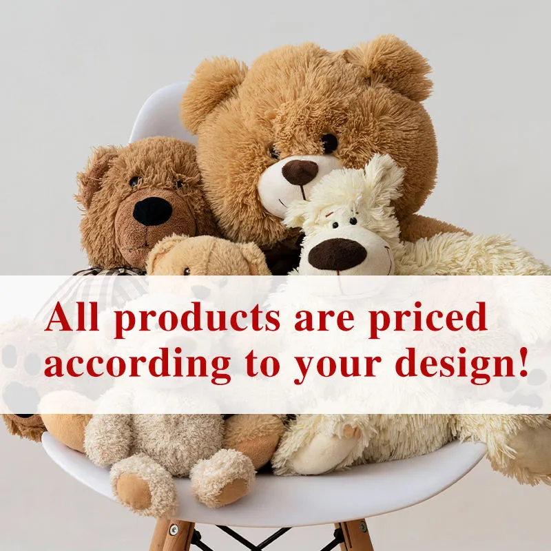 Animal de peluche personalizado de león