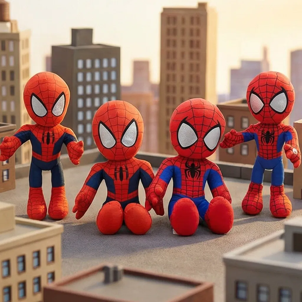 Muñeco de peluche de Marvel Spider-Man - Juguete suave y lindo para niños