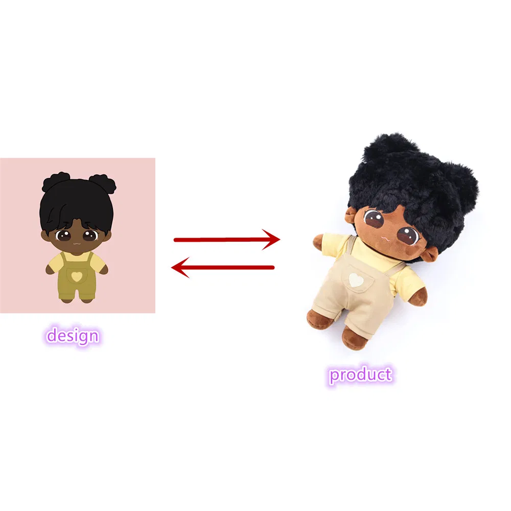 Personalizable para Adaptarse a Tus Gustos Juguetes de Peluche Negros Ecológicos y Sostenibles