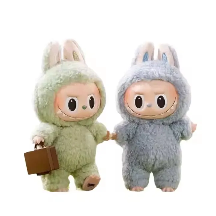 Dulce muñeco de peluche La Bubu Macaron, juguete coleccionable de caja sorpresa, regalo