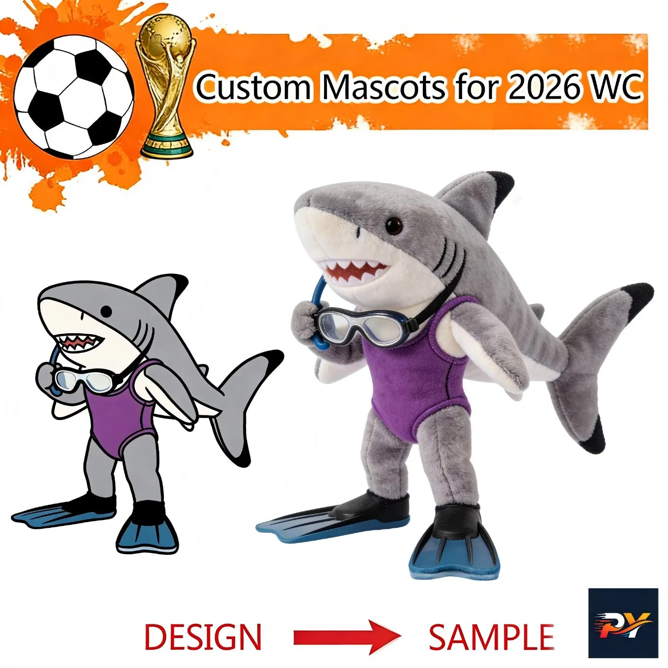 Juguetes de peluche personalizados súper suaves de algodón orgánico, conformes a ASTM CPC, regalos para clubes de buceo