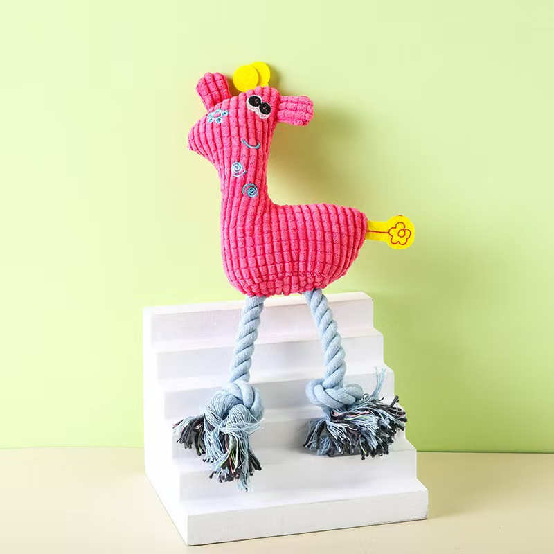 Juguete de peluche interactivo en forma de cocodrilo para perros de razas pequeñas