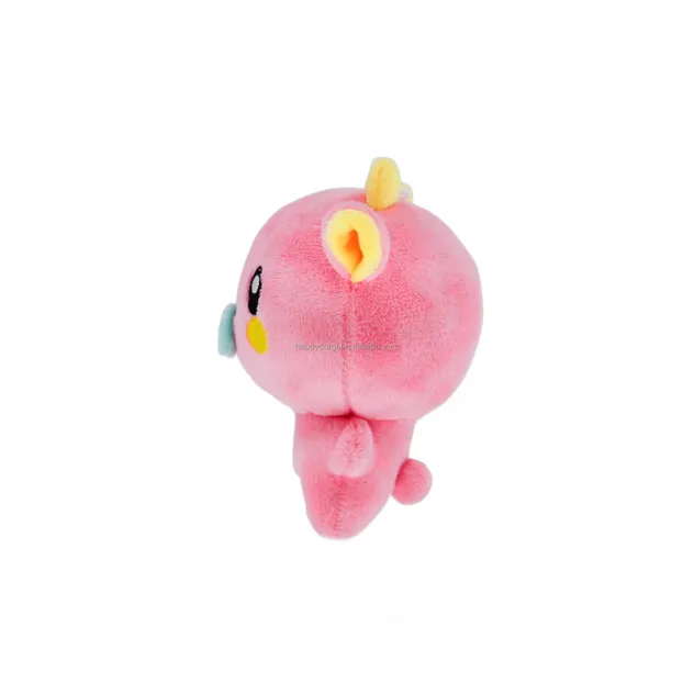 10cm Muñeco de Peluche Pequeño de Nariz Moqueante Súper Suave Figura IP Juguetes de Peluche Mini de Anime Alivio del Estrés Peluches Squeaky