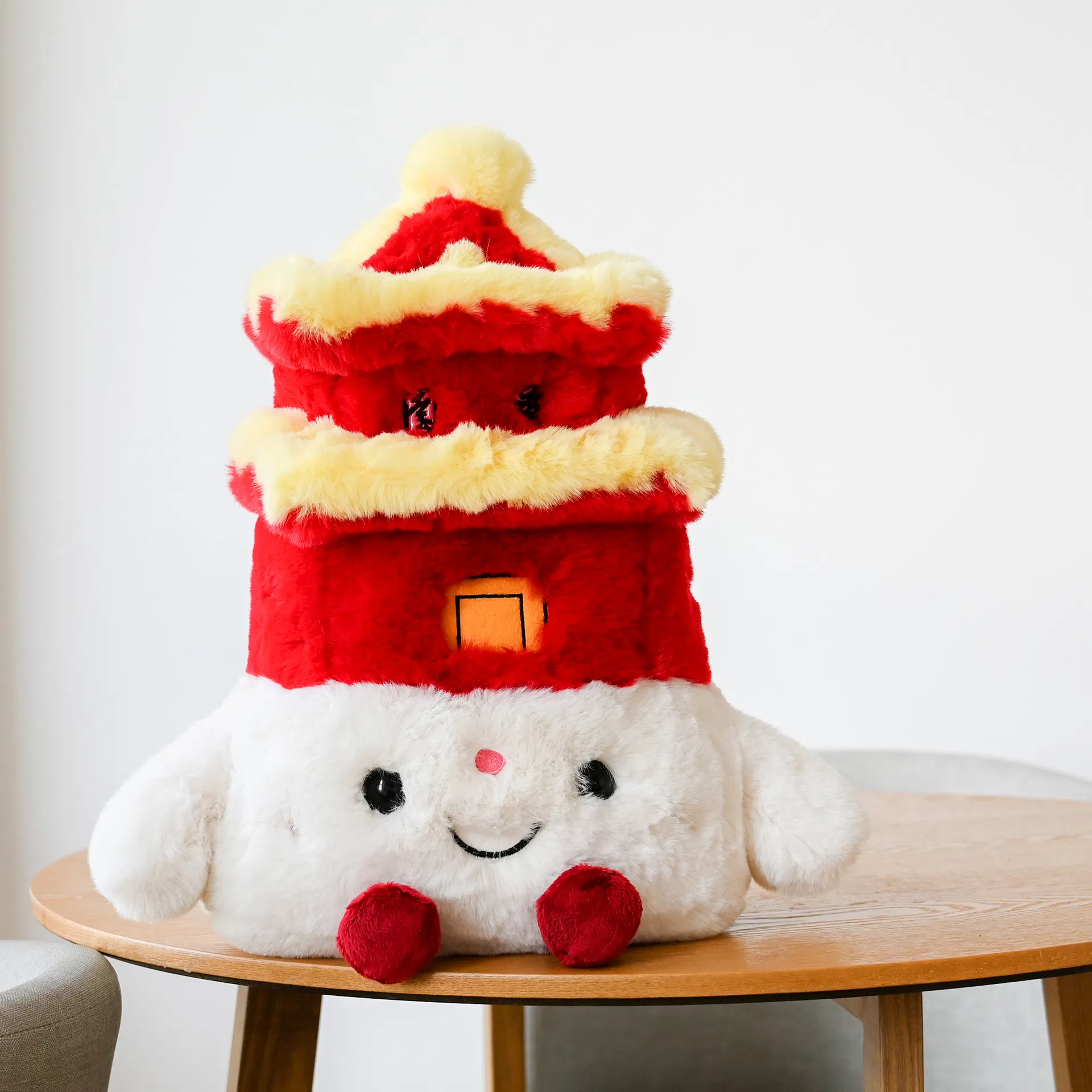 Fabricante de Juguetes de Peluche Personalizados Diseña Tu Propia Marca de Juguetes Blandos Juguete de Edificio de Peluche Almohada de Peluche