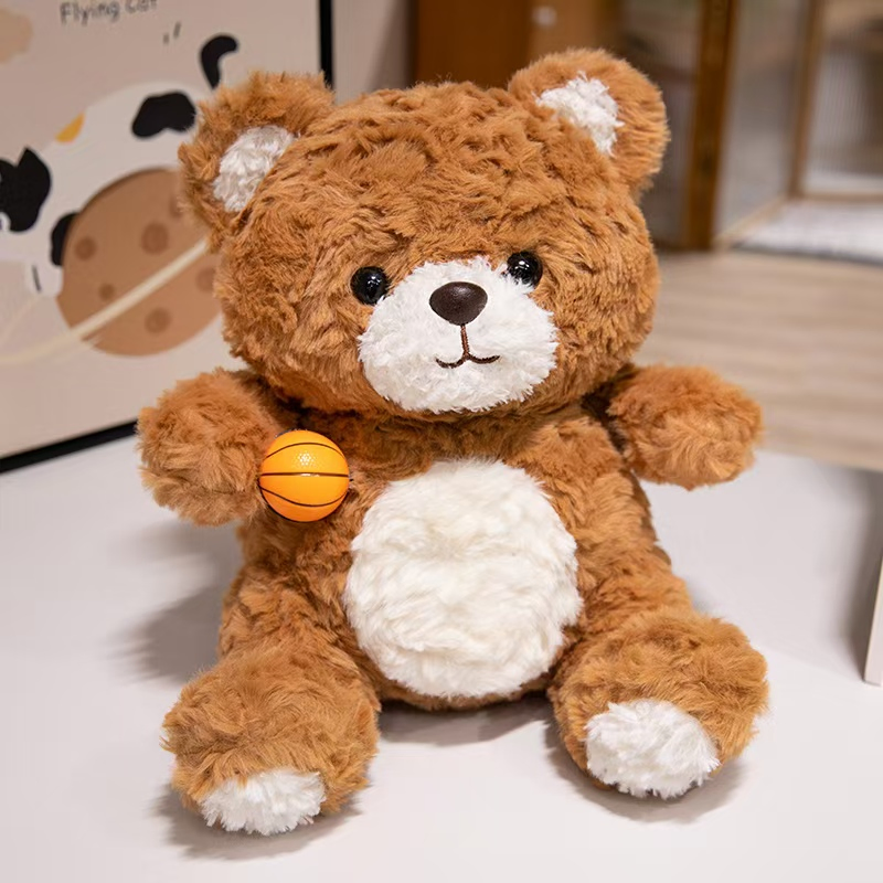 Juguete de oso de peluche suave con una divertida mochila mini para niños