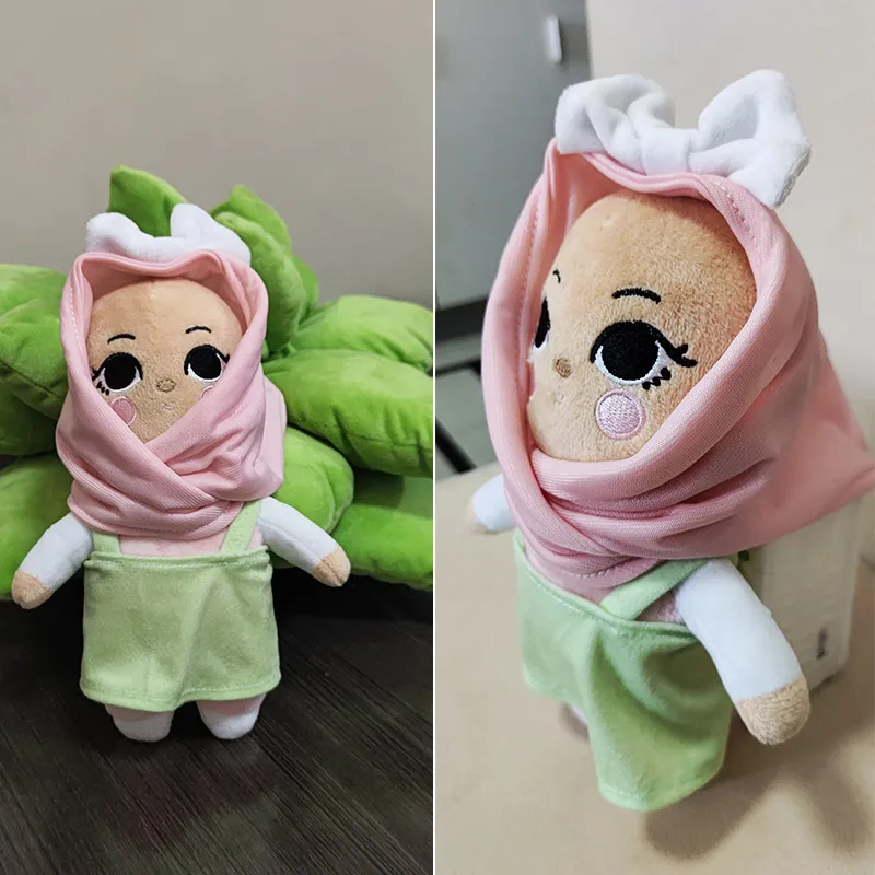 Diseño de muñeca Ldol de algodón orgánico personalizado, juguete de peluche de mascota lindo