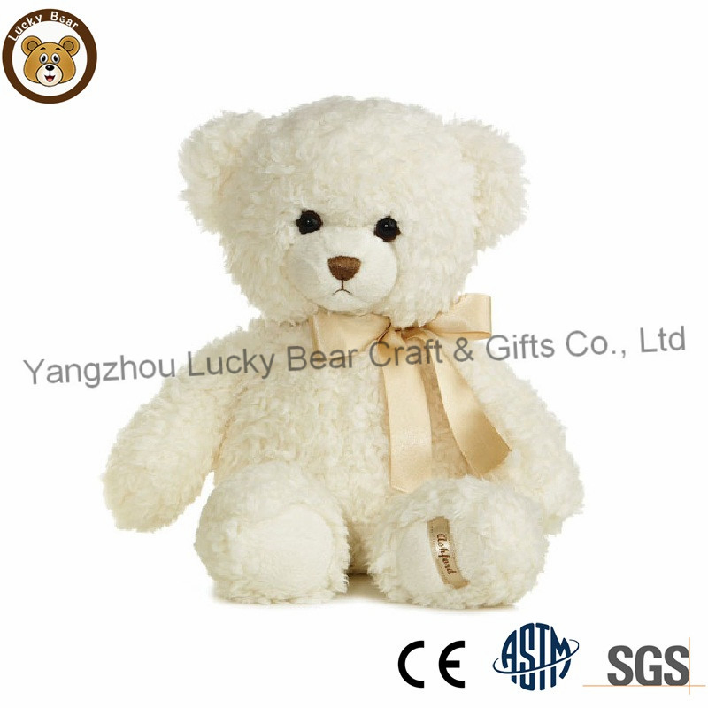 Osito de peluche marrón suave y personalizado para bebés