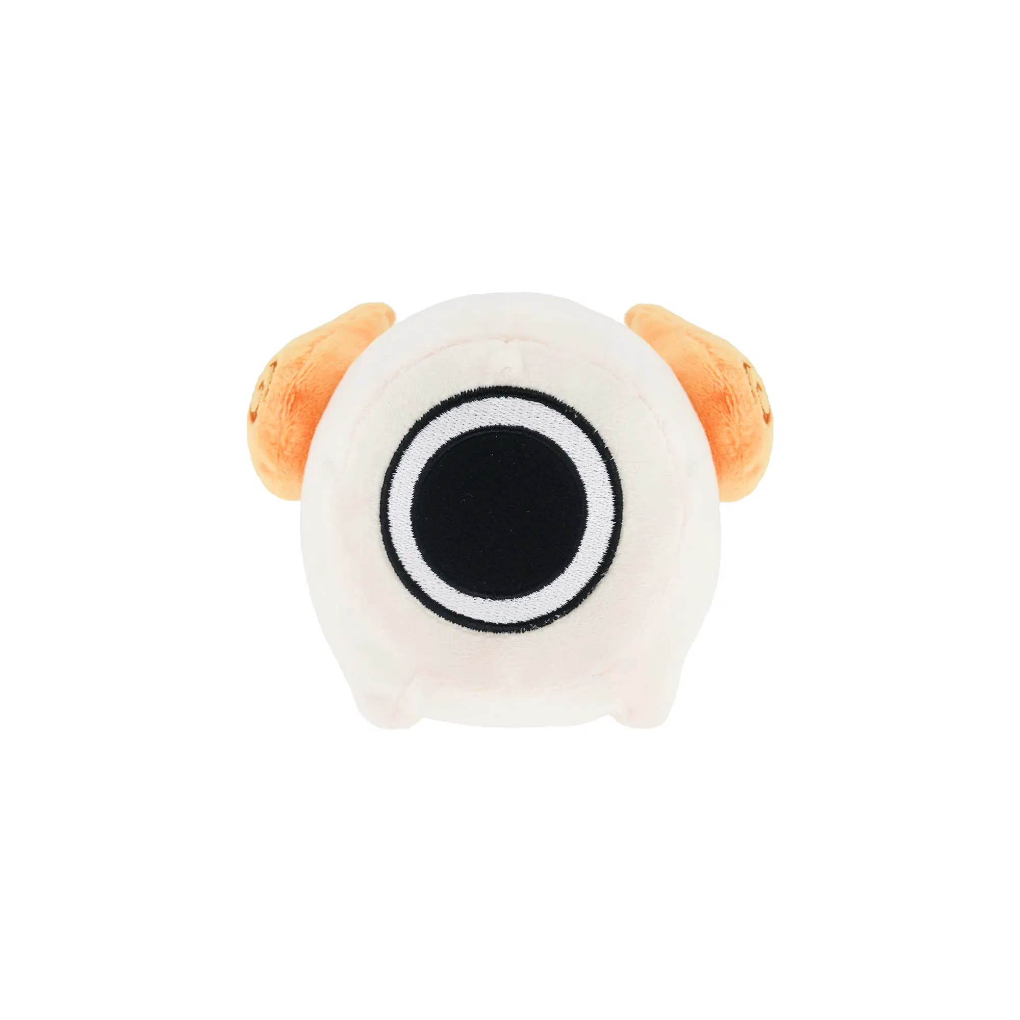 Muñeco de peluche de un ojo y alas de dibujos animados personalizado, con logotipo bordado, lindo, coleccionable, juguete de peluche de entrega rápida