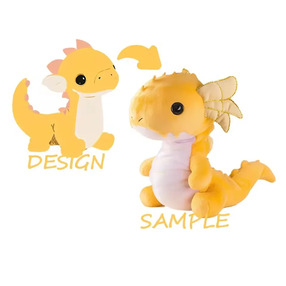 Muñecos de peluche de anime personalizados Mink 3D Juguetes para bebés educativos Fabricación Diseño personal Juguetes de animales de peluche