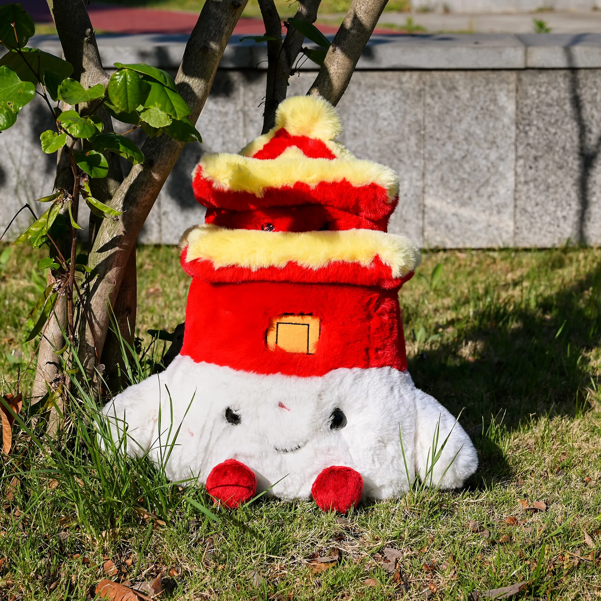 Fabricante de Juguetes de Peluche Personalizados Diseña Tu Propia Marca de Juguetes Blandos Juguete de Edificio de Peluche Almohada de Peluche