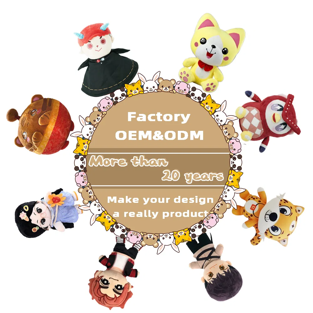 Animal de peluche adorable gato peludo peluche personalizado animales de peluche con certificado CE CPC