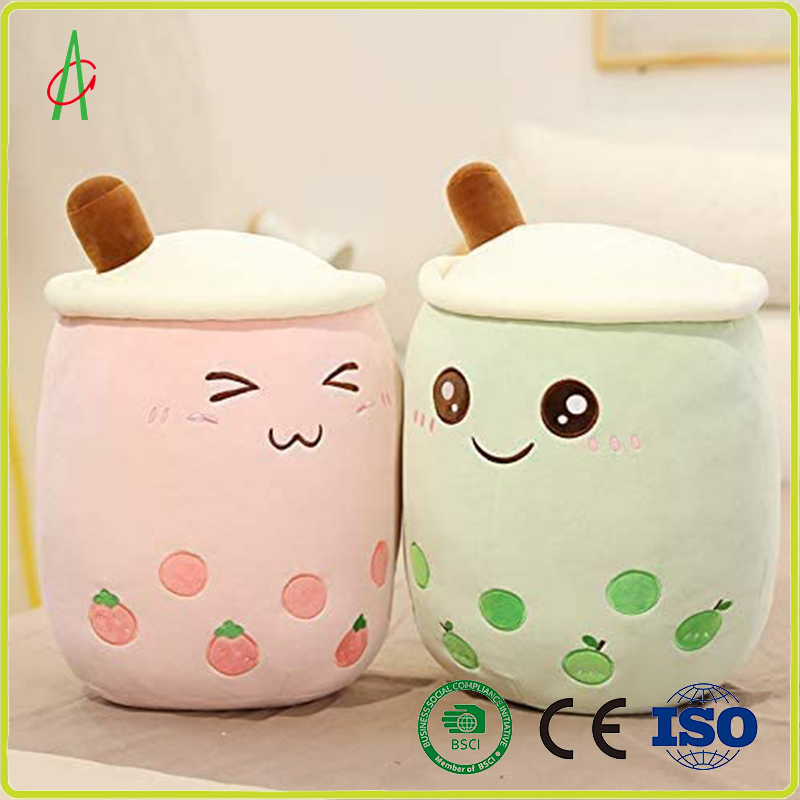 Venta caliente lindo suave animal juguete de peluche personalizado en forma de taza para bebés