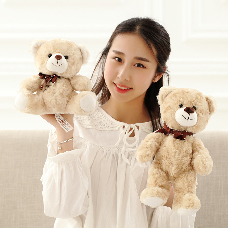Juguetes de peluche personalizados al por mayor, ositos de peluche suaves y lindos, venta caliente de animales personalizados, oso de peluche marrón, juguete de peluche lindo, oso de peluche esponjoso para niños