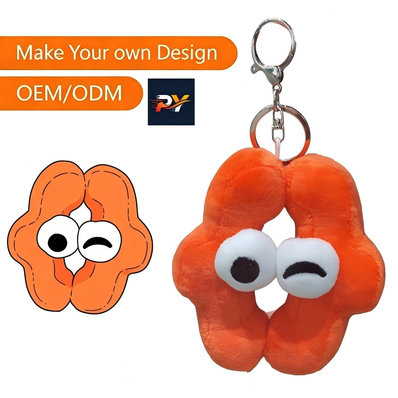 Muñeco de peluche personalizado Construye tu propia marca Muñeco de murciélago regalo de boda Relleno de algodón PP Juguete de peluche súper suave para aliviar el estrés