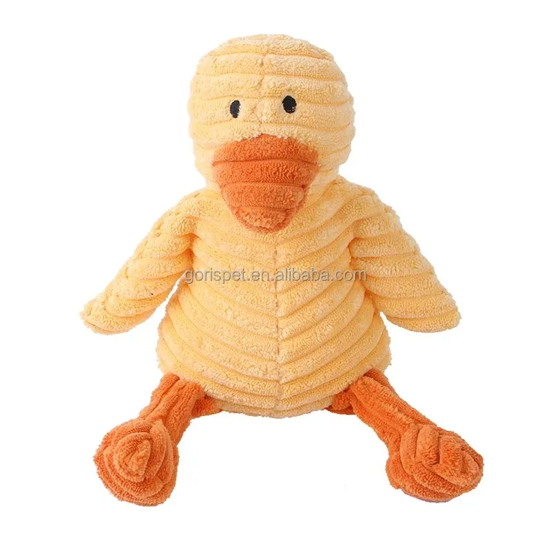 Juguete de masticar de lujo para perros, indestructible, interactivo, de peluche con sonido, juguete divertido en forma de animal para la limpieza dental