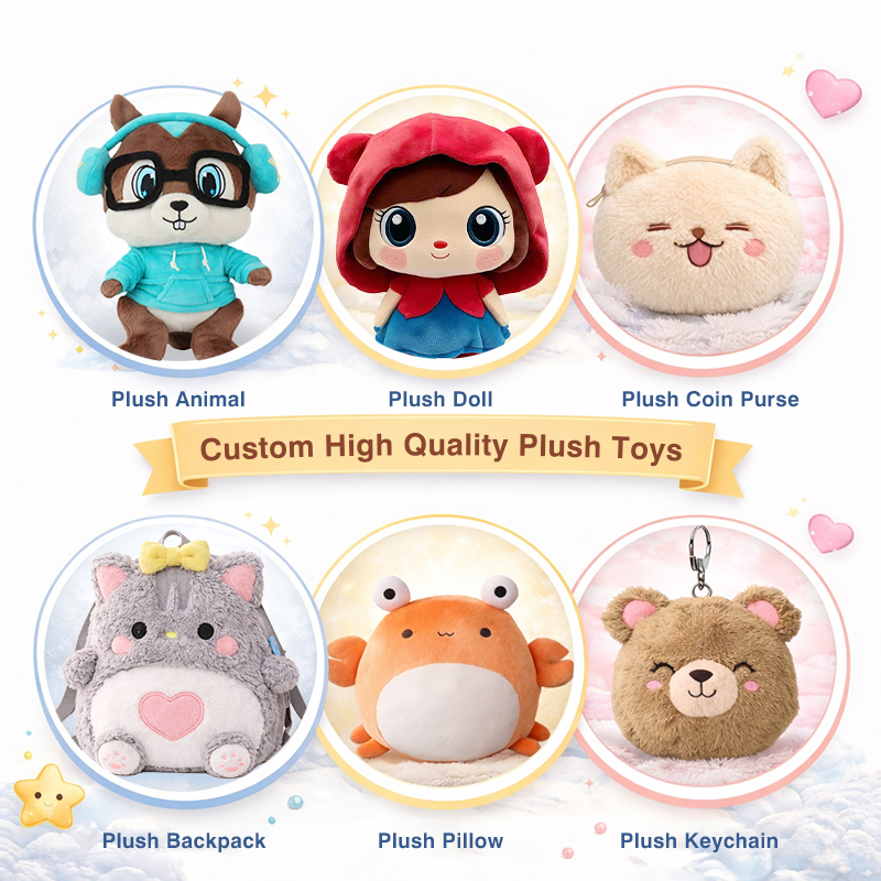 Fabricante de juguetes de peluche personalizados, animales de peluche suaves
